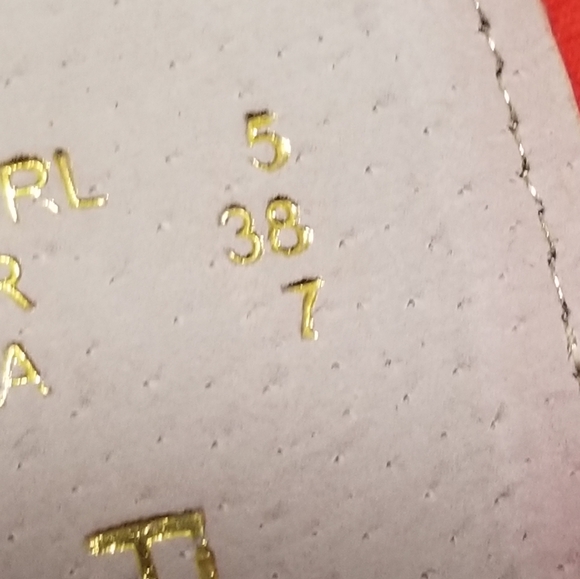 PRIMARK Womens Red Faux Suede Platform Heel Sandal Wide Staps Size 7 - Picture 8 of 8